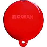 Océano defensas Inflable Agua esquí Marcado boya- 9 &quot-x 8- Color Rojo